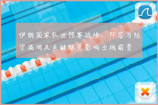 伊朗国家队世预赛战绩、阵容与防守漏洞及关键球员影响出线前景