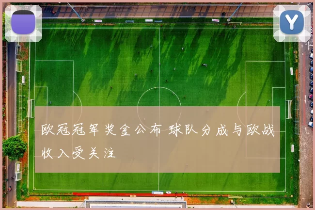 欧冠冠军奖金公布 球队分成与欧战收入受关注