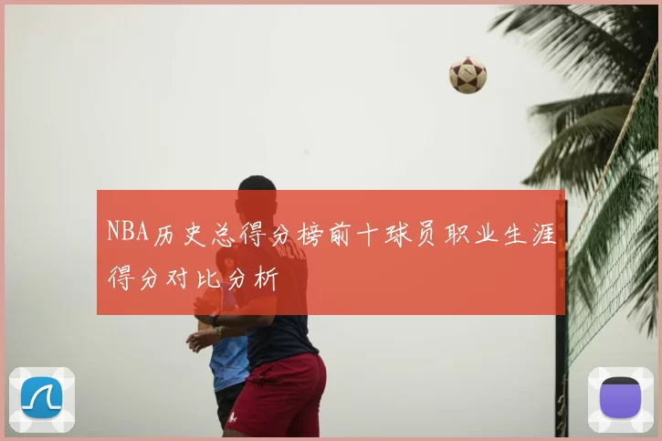 NBA历史总得分榜前十球员职业生涯得分对比分析